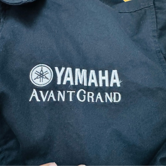 Yamaha Black Lightweight Shirt Jacket with Zip-Up Style - Picture 4 of 5